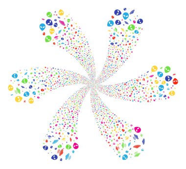 UFO sembolleri döngüsü patlama