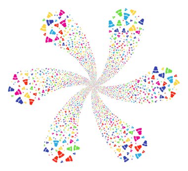 Kadın girdap patlama