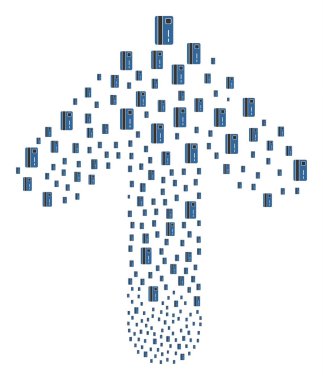 Ok kolaj banka kartı ile işaret ileri