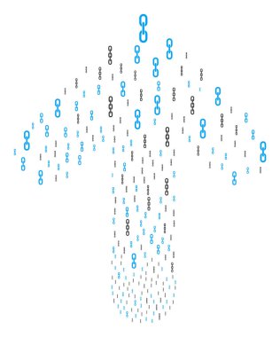 Zincirlerle hareket ok şekli