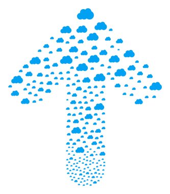 Bulut ile hareket ok kolaj ileri