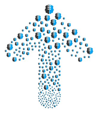 Ok kompozisyon çift kafa arayüzü ile ileriye taşımak