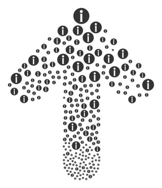 İşaretçi ok rakamını oluşturan bilgi ile