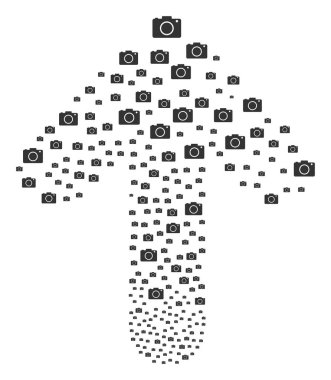 Amaç ok kompozisyon kadar fotoğraf makinesi ile