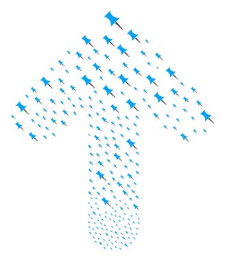 PIN ile yol ok kompozisyon ileri