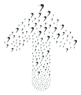 İleri şekilde ok şekli yasaktır boru ile