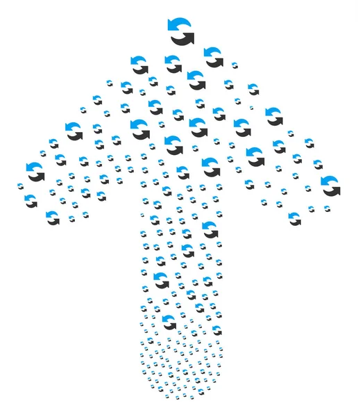 Yukarı doğru hareket ok şekli ile yenileme