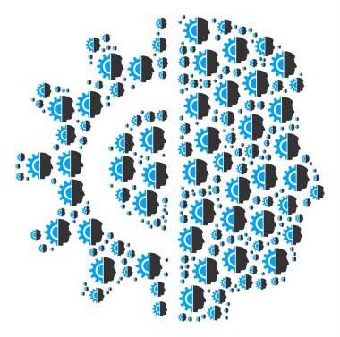 Android robot simgesi şekil