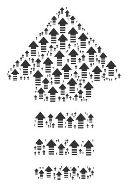 Ok işaretçi simgesi kolaj