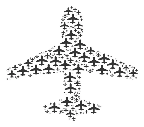 Икона самолёта — стоковый вектор