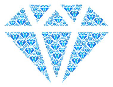 Elmas simgesi kompozisyon