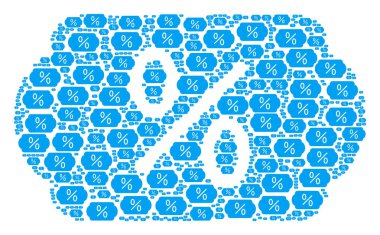 Etiketi simgesi kompozisyon indirim