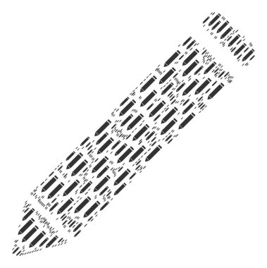 Kalem simgesi kompozisyon düzenleme