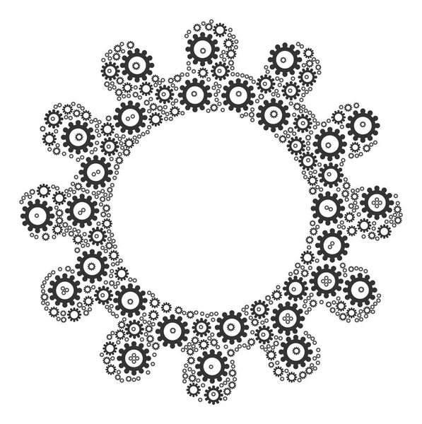 Icône Cog Figure — Image vectorielle