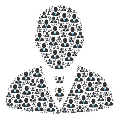 Yöneticisi simgesini kompozisyon