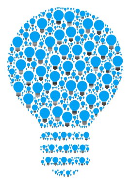 Elektrikli ampul simgesi şekil