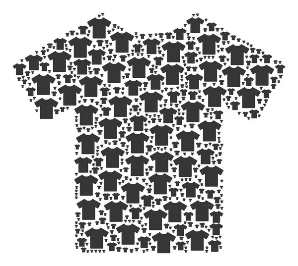 T-Shirt simgesi şekil — Stok Vektör