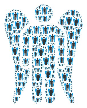 Melek simgesi şekil