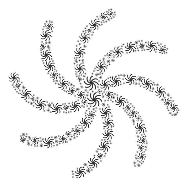 Galaxy pictogram vorm — Stockvector