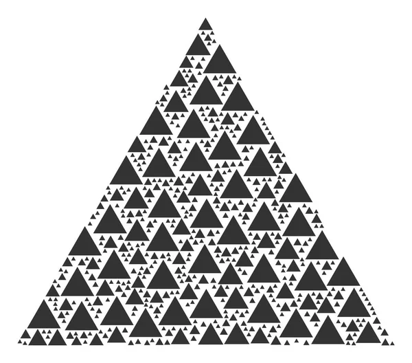 Forma do ícone da figura do triângulo — Vetor de Stock