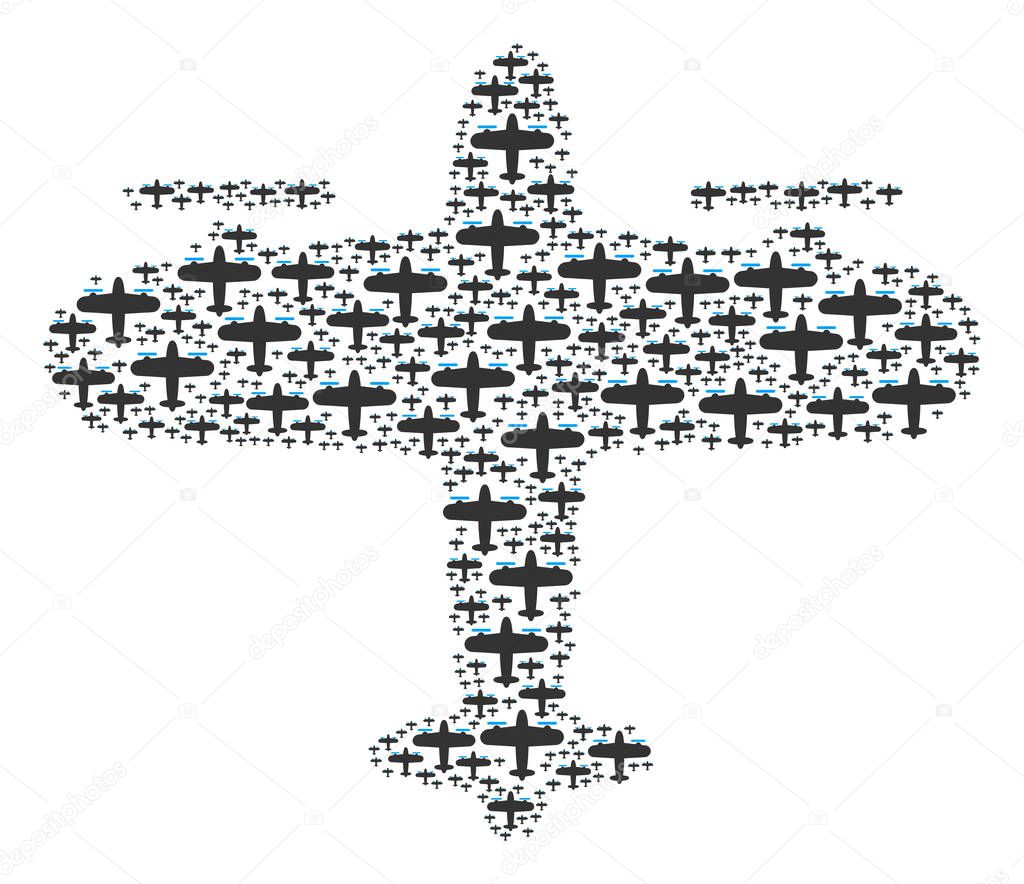 Aircraft Icon Composition