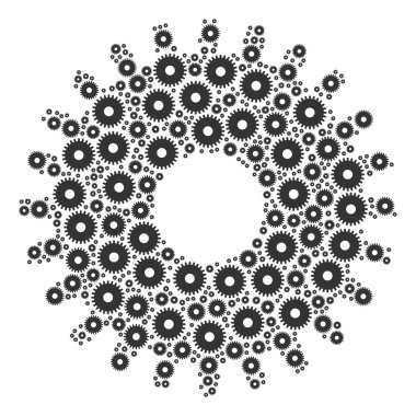 Dişli simgesini şekli