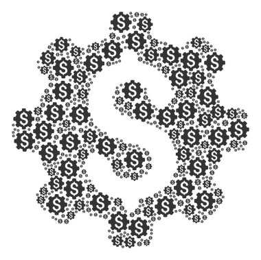 Endüstriyel sermaye simge şekil