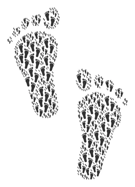 Икона "Человеческие шаги" — стоковый вектор