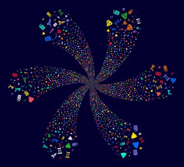 Çöp kutusu çöp sarmal Bang