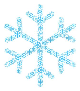 Kar tanesi kutsal kişilerin resmi kolaj