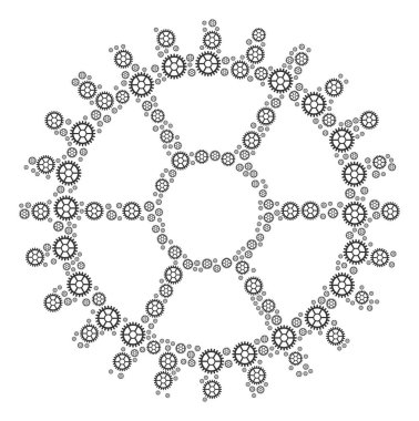 Saat tekerlek simgesi şekli