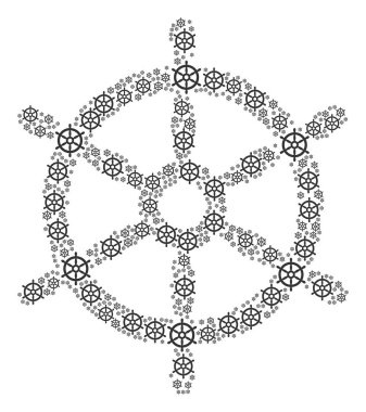 Tekne direksiyon simgesi Şekil