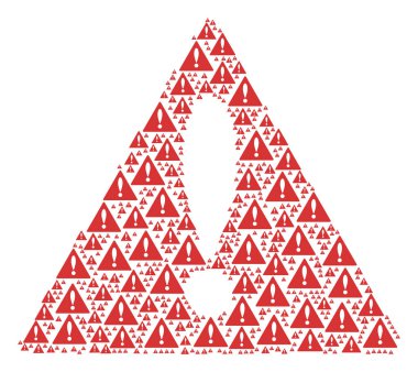 Uyarı simgesi kompozisyon