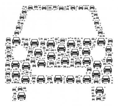 Araba simgesi şekil