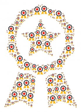 Sertifika mühür simgesi şekil