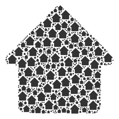 Ev simgesini kompozisyon