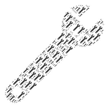 İngiliz anahtarı simgesini şekli