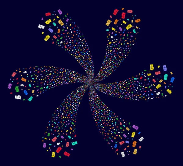 Video Gpu kartı sarmal havai fişek