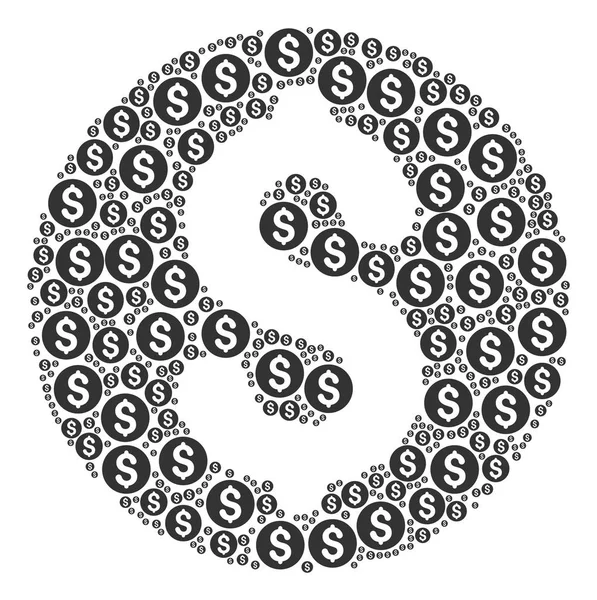 Figura do ícone da moeda — Fotografia de Stock