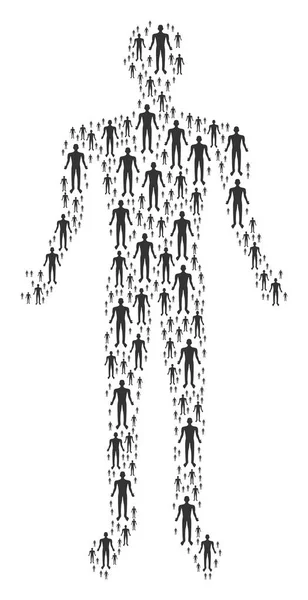 Human Icon Shape — Stock Photo, Image