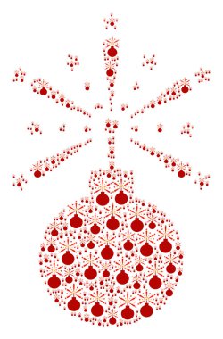 Havai fişek ateşleyici simgesi kompozisyon