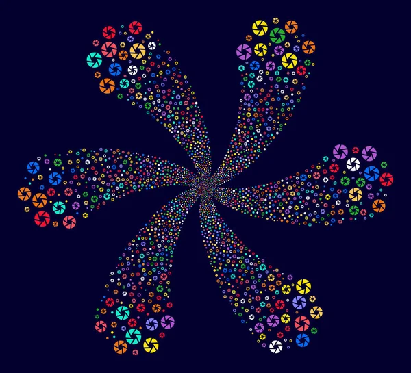 Volet Spirale Twist — Image vectorielle