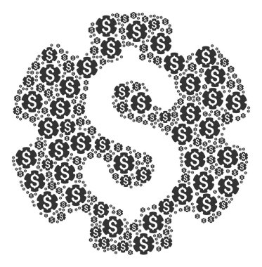 Mali Ayarlar dişli simgesini şekli