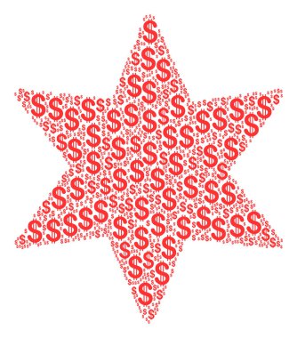 Havai fişek yıldız kolaj dolar