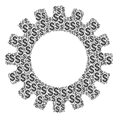 Doları dişli kolaj