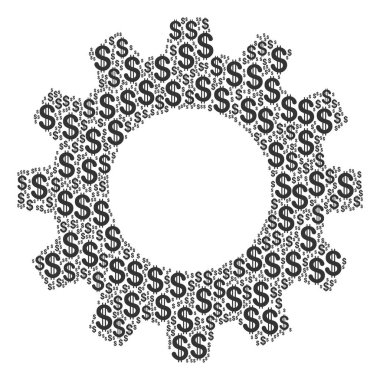 Doları dişli kolaj