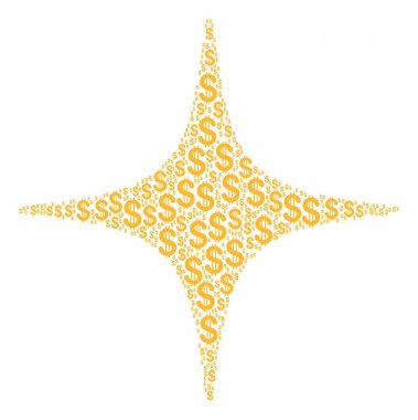 Uzay Doları yıldız kolaj