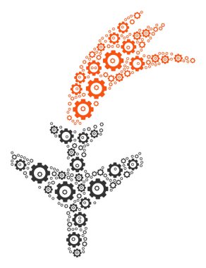 Cog düşen uçak kolaj