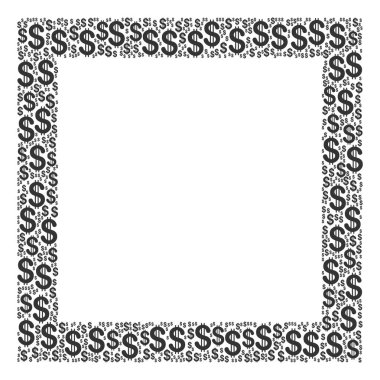 Doları bileşimi kontur Meydanı