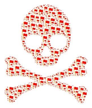 Öğeleri işaretleme sallayarak ölüm kolaj